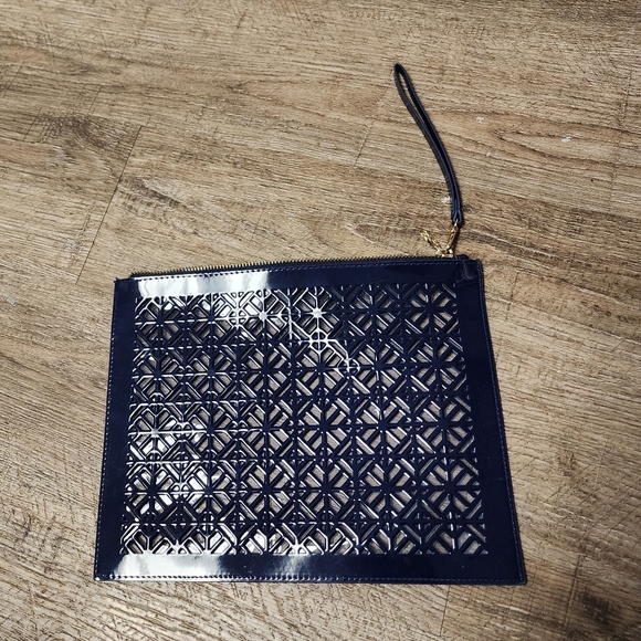 Tory Burch Clutch/Wristlet  navy blue